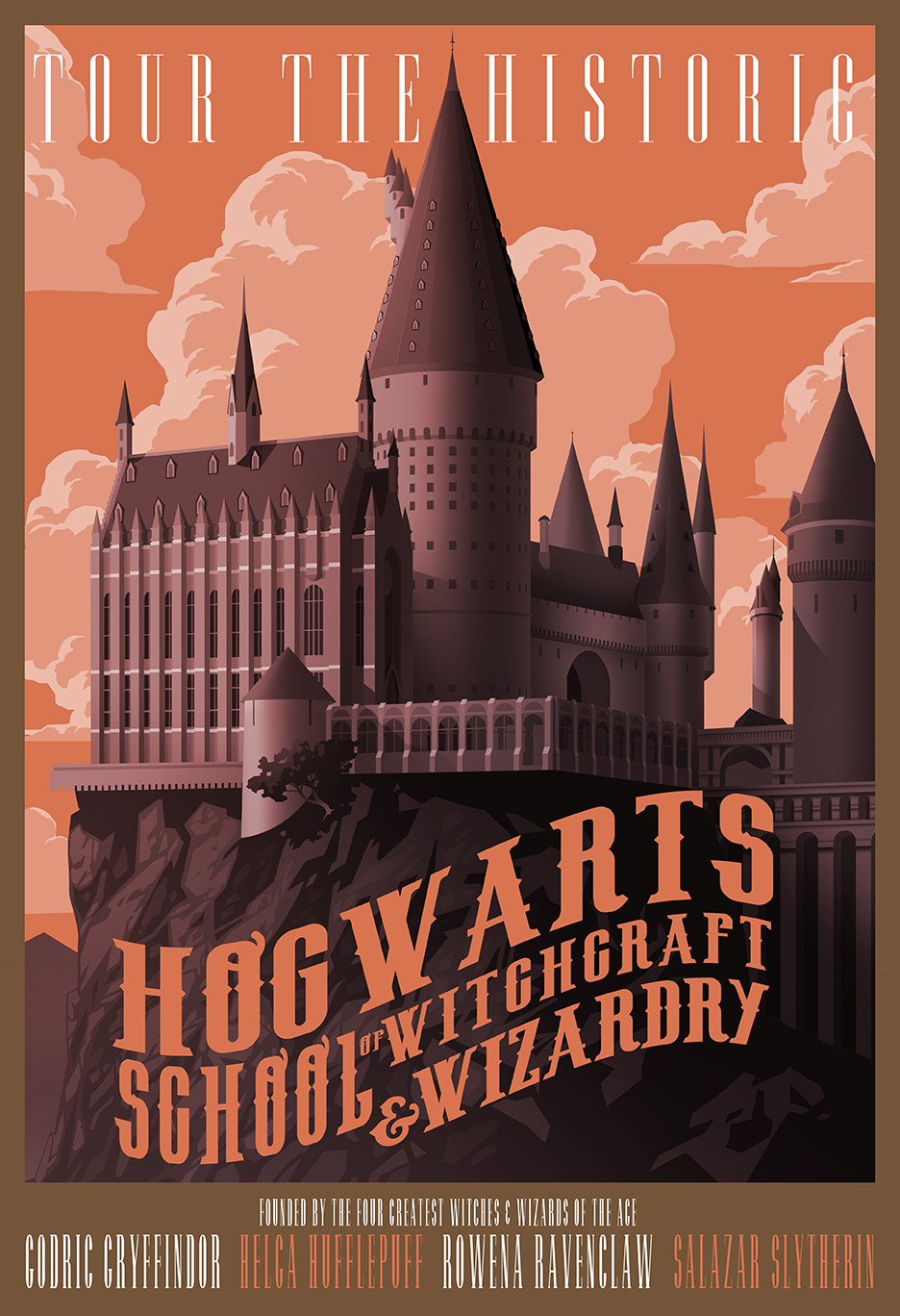Tour Hogwarts Castle by Christopher Ables