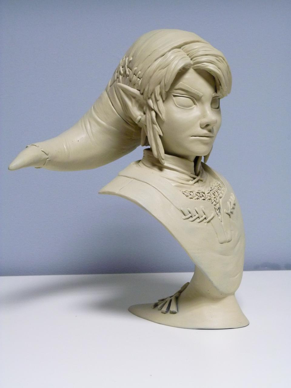 Link Zelda Twilight Princess Bust