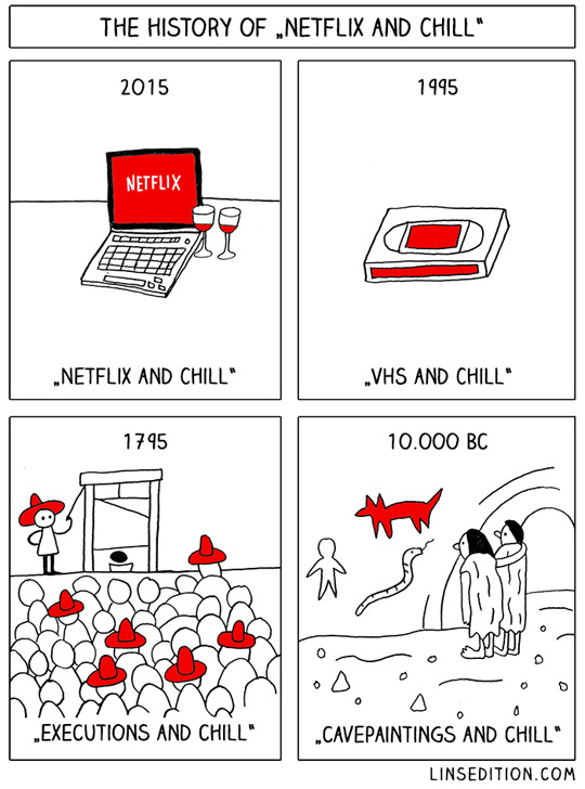 The History of Netflix and Chill by L.I.N.S.