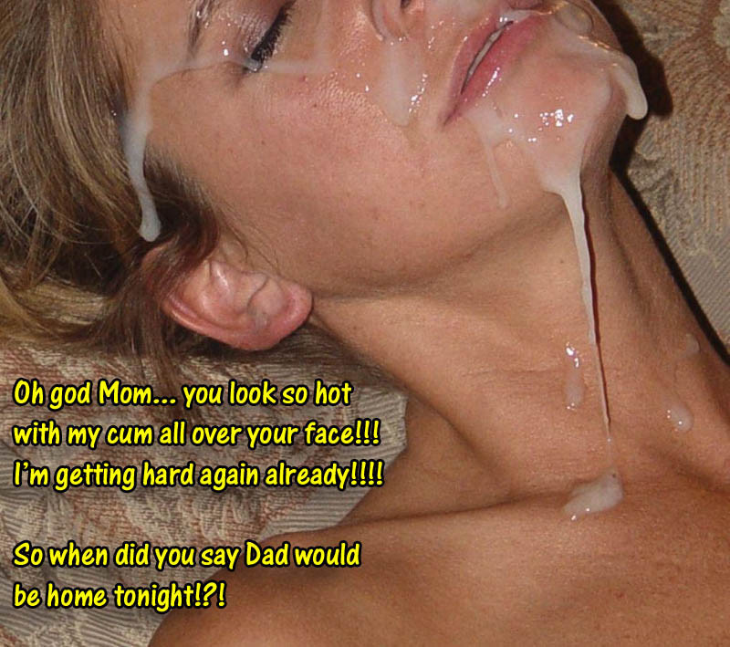New jizz in sexy mouth