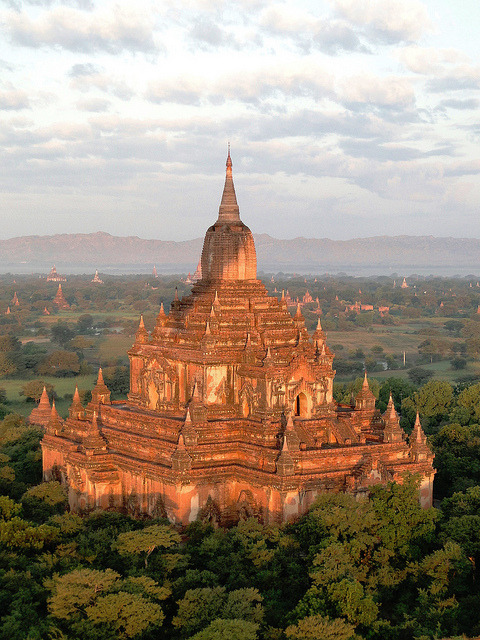 The ancient temples of Bagan, Myanmar
