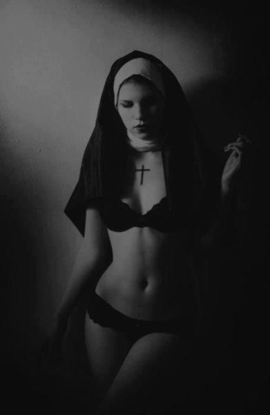Gothic girl temptation