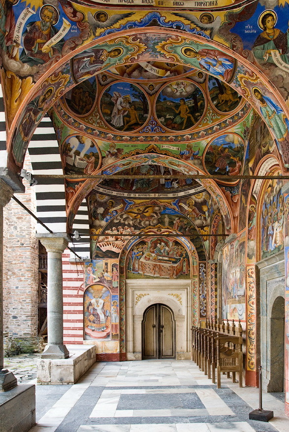 Rila Monastery, the largest and most famous monastery in Bulgaria