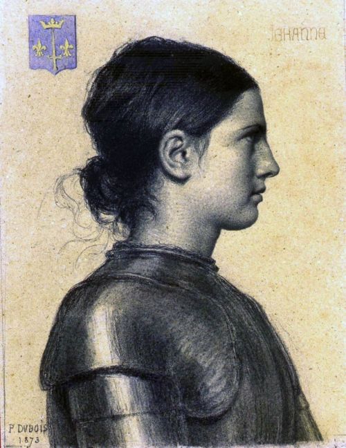 Joan of Arc by P. Dubois, 1873.