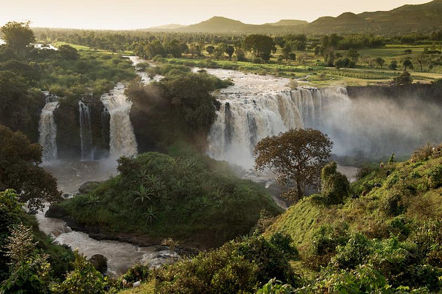 Blue Nile Falls in North Ethiopia
