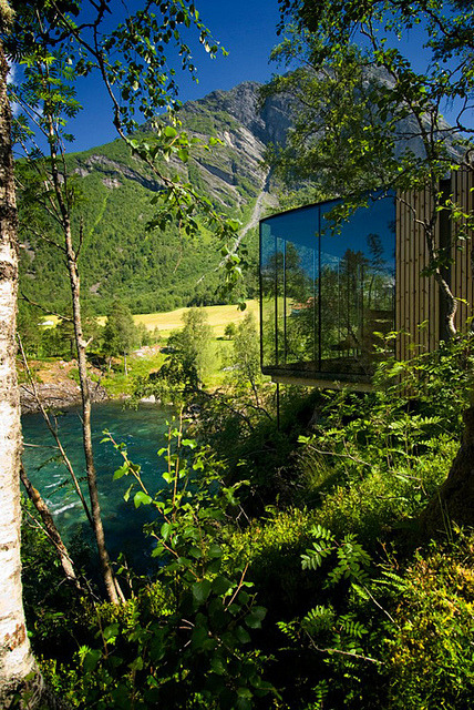 Juvet Landscape Hotel in Valldal, Norway